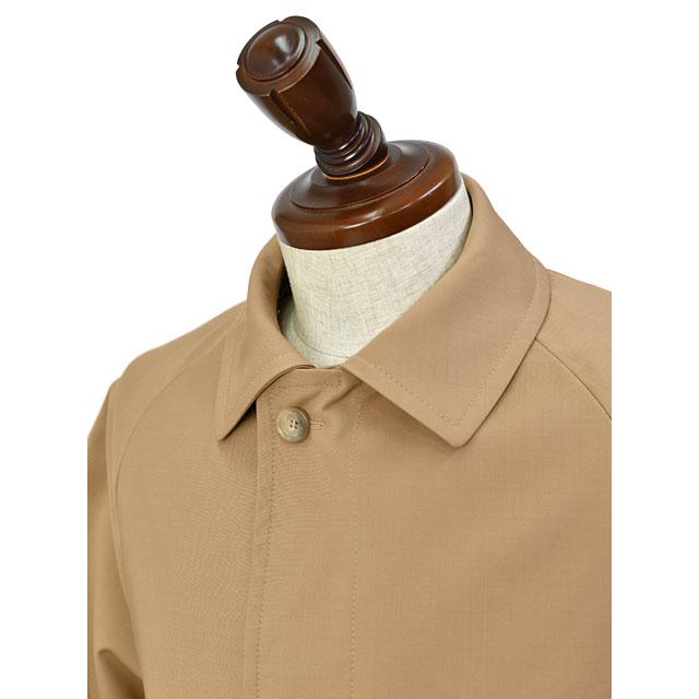 【FINAL SALE 返品交換不可】TAGLIATORE【タリアトーレ】バルカラーベルテッドコート SALOMON/S 880009U A3214 ポリエステル ウール ストレッチ ベージュの画像