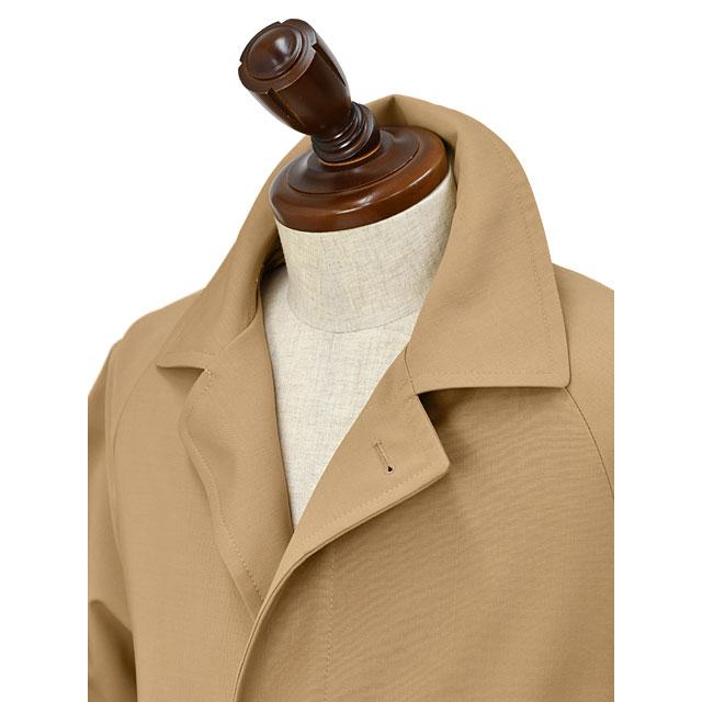 【FINAL SALE 返品交換不可】TAGLIATORE【タリアトーレ】バルカラーベルテッドコート SALOMON/S 880009U A3214 ポリエステル ウール ストレッチ ベージュの画像