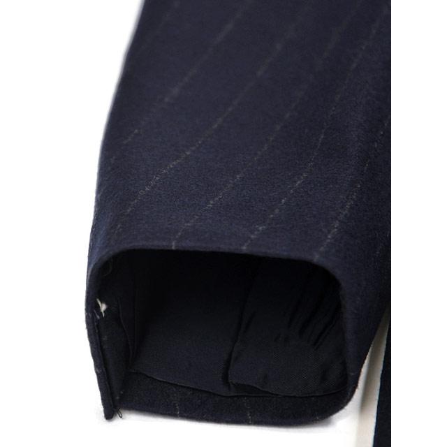【size44,48】TAGLIATORE【タリアトーレ】シングルスーツ 2SVF22B11 VESVIO SUPER110'S ウール チョークストライプ ネイビーの画像
