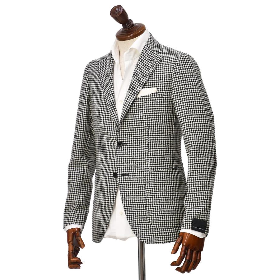 TAGLIATORE タリアトーレハウンドトゥースブラックホワイト