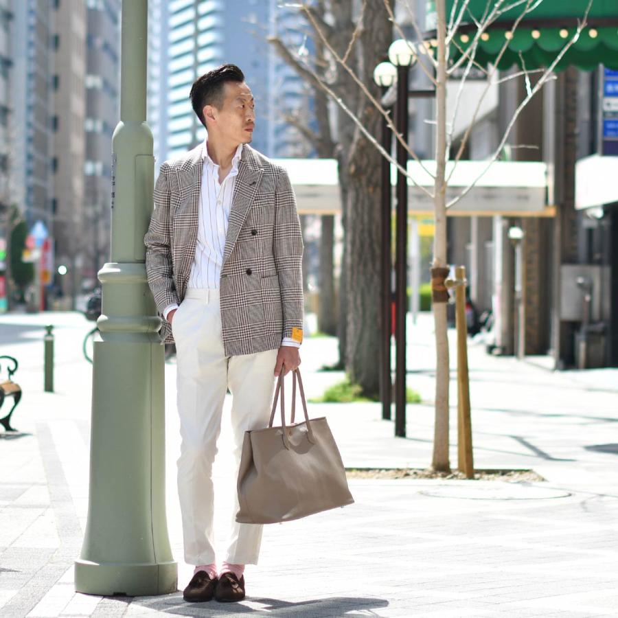 極美品✨タリアトーレ　テーラードジャケット　ピン付き　ピークドラペル　チェック Brilla per il gusto（ブリッラ ペル イル グスト）【別注