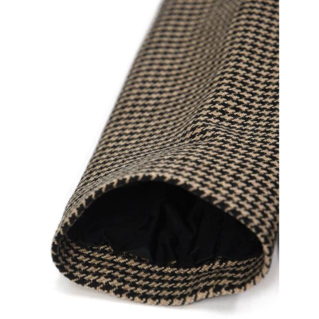 TAGLIATORE【タリアトーレ】バルカラーコート SAM 310010F T1122 ヴァージンウール 千鳥 ベージュ×ブラックの画像