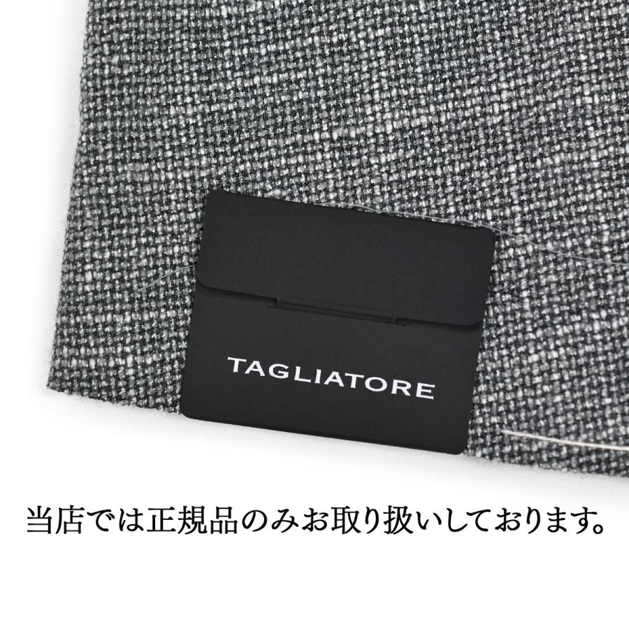TAGLIATORE【タリアトーレ】シングルジャケット G-DAKAR22K G3280 ダカール ヴァージンウール シルク ホップサック グレーの画像
