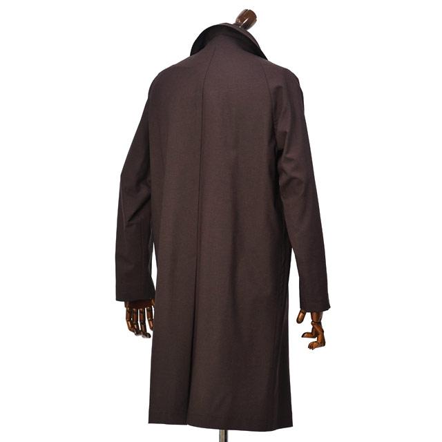 TAGLIATORE【タリアトーレ】バルカラーコート SAM 190043U M1123 ヴァージンウール ポリウレタン ダークブラウンの画像