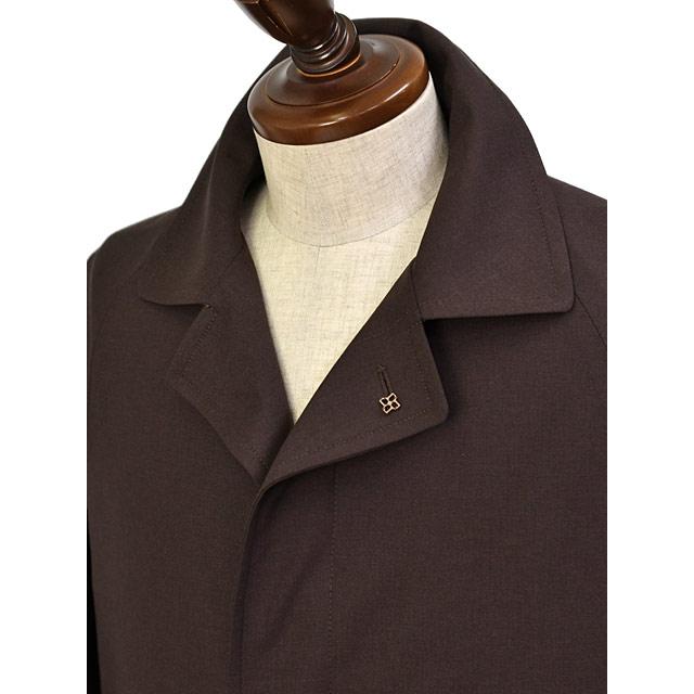TAGLIATORE【タリアトーレ】バルカラーコート SAM 190043U M1123 ヴァージンウール ポリウレタン ダークブラウンの画像
