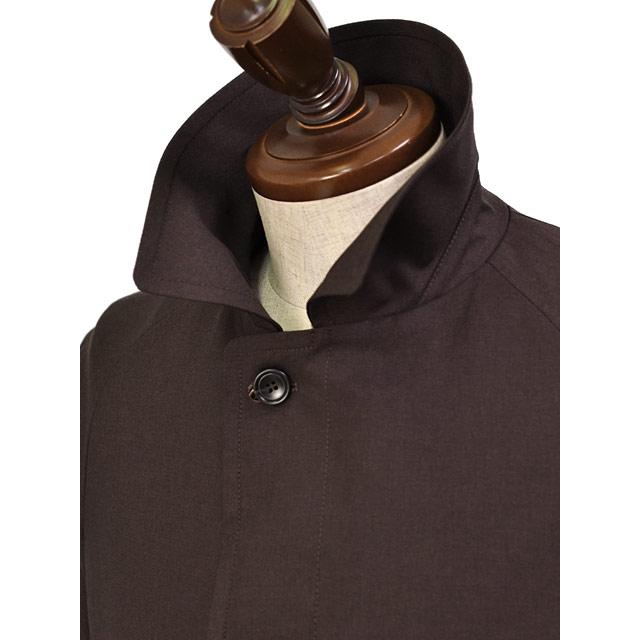 TAGLIATORE【タリアトーレ】バルカラーコート SAM 190043U M1123 ヴァージンウール ポリウレタン ダークブラウンの画像