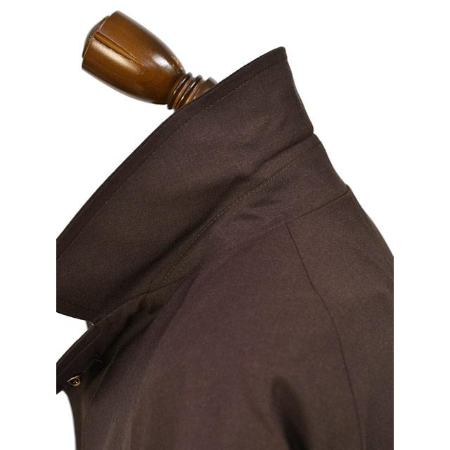 TAGLIATORE【タリアトーレ】バルカラーコート SAM 190043U M1123 ヴァージンウール ポリウレタン ダークブラウンの画像