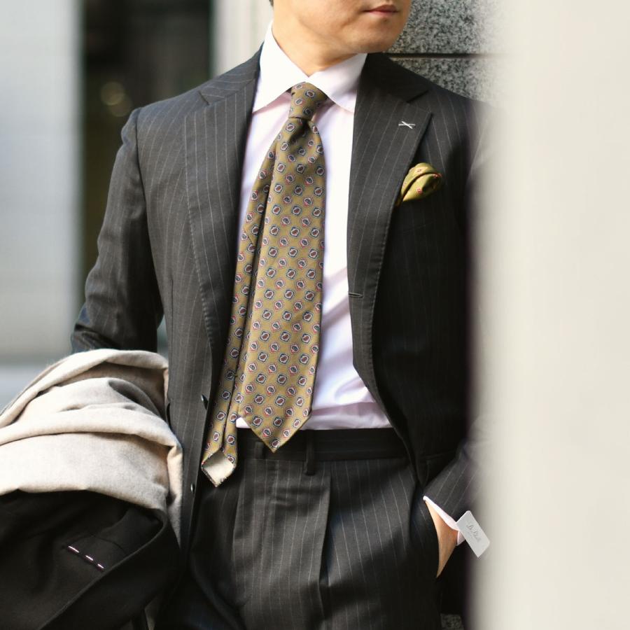 ★極美品 タイユアタイ 秋冬ウール100% セッテピエゲ 超高級約4万 ネクタイ タイユアタイ ウールネクタイ ☆極美品 タイユアタイ 秋冬ウール100