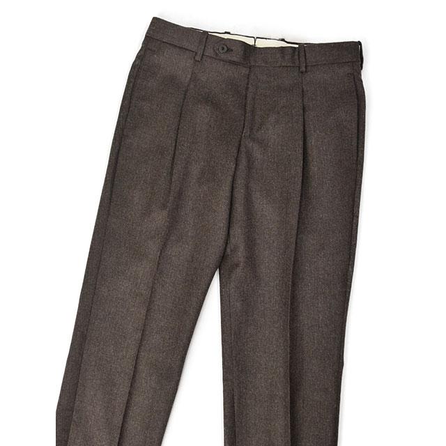 TITO ALLEGRETTO【ティト アレグレット】シングルスーツ 313/110 TA-11-243-016 WG638 ヴァージンウール メランジ ブラウンの画像