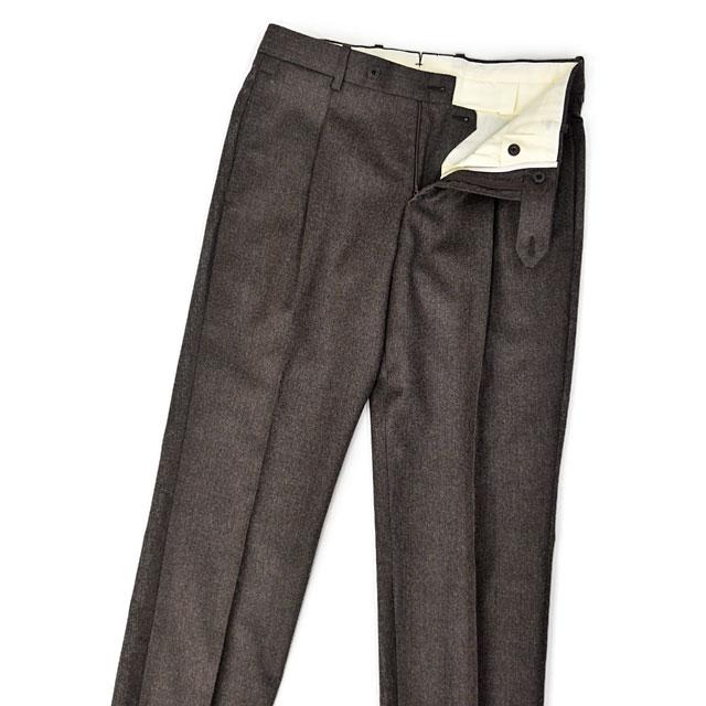 TITO ALLEGRETTO【ティト アレグレット】シングルスーツ 313/110 TA-11-243-016 WG638 ヴァージンウール メランジ ブラウンの画像
