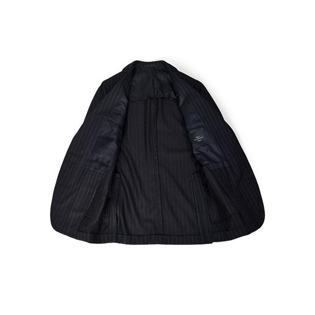 TITO ALLEGRETTO【ティト アレグレット】シングルスーツ 313/110 TA-11-243-018 20B004-AR ヴァージンウール ストライプ ネイビーの画像