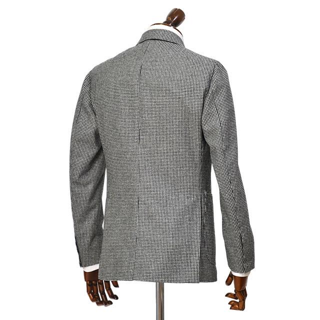 TITO ALLEGRETTO【ティト アレグレット】ダブルジャケット 604 TA-05-243-016 16D152-GU ウール 千鳥 ホワイト×ブラックの画像