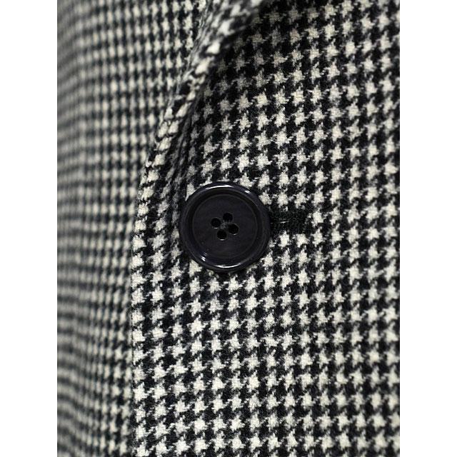 TITO ALLEGRETTO【ティト アレグレット】ダブルジャケット 604 TA-05-243-016 16D152-GU ウール 千鳥 ホワイト×ブラックの画像