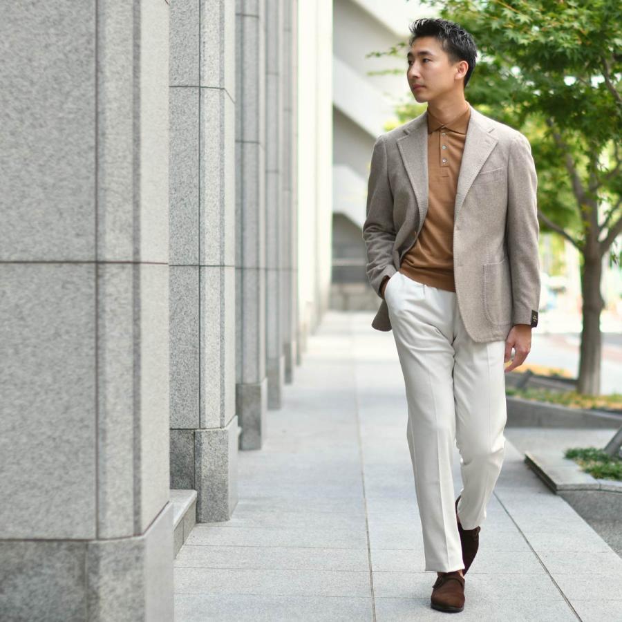 TITO ALLEGRETTO【ティト アレグレット】シングルジャケット 304 TA-05-243-021 67H43-01-GR アンゴラ ヘリンボーン ベージュの画像