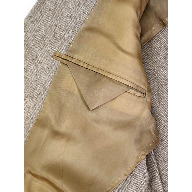TITO ALLEGRETTO【ティト アレグレット】シングルジャケット 304 TA-05-243-021 67H43-01-GR アンゴラ ヘリンボーン ベージュの画像