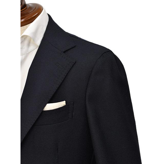 TITO ALLEGRETTO【ティト アレグレット】シングルジャケット 304D TA-05-253-004 ヴァージンウール ホップサック ネイビーの画像
