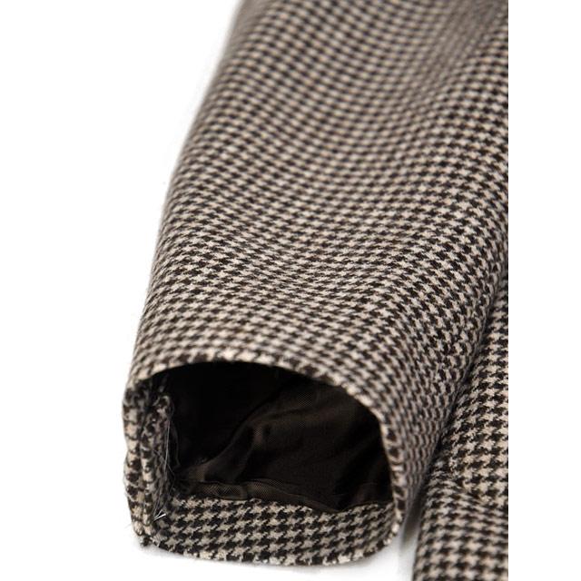 TITO ALLEGRETTO【ティト アレグレット】シングルジャケット 304D TA-05-253-006 ヴァージンウール 千鳥 ブラウン×ベージュの画像