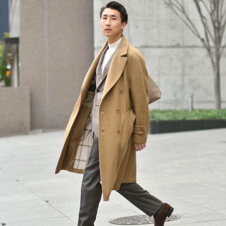 TITO ALLEGRETTO【ティト アレグレット】シングルジャケット 304D TA-05-253-006 ヴァージンウール 千鳥 ブラウン×ベージュの画像