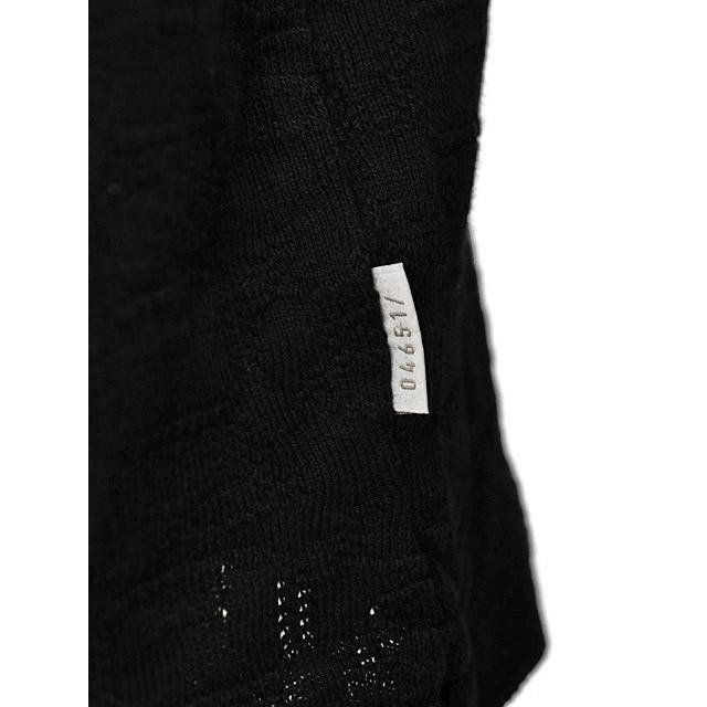 A TRIP IN A BAG【トリップ イン ア バッグ】キューバシャツ 2JE2608A02 コットン ジャージー ブラックの画像