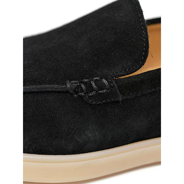 Velasca【ヴェラスカ】モカシンスリッポン Feree SUEDE CALF BLK ブラック｜cinqueclassico｜07