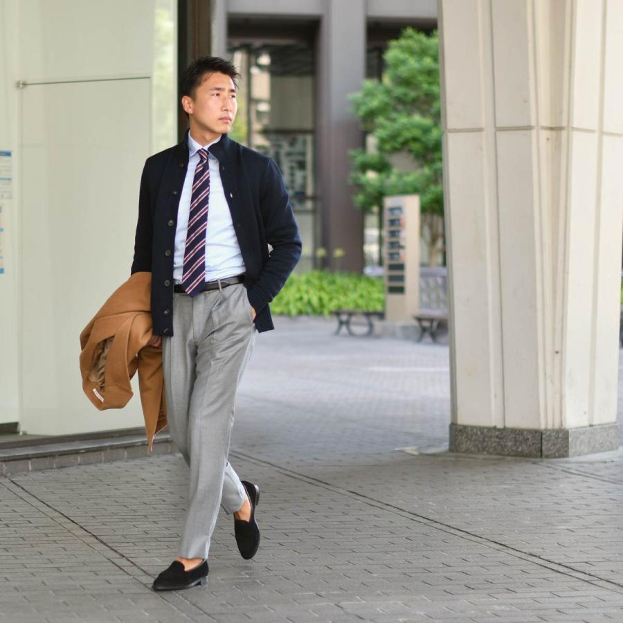 ZANONE【ザノーネ】スタンドカラーニット CHIOTO / KYOTO 812519 ZR229 Z1375 ウール 5G ネイビーの画像
