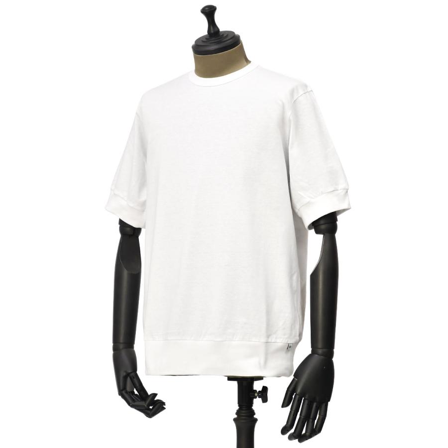 ANTICIPO【アンティチポ　アンティーチポ】クルーネックカットソー NEBBIOLO smooth 012 コットン ホワイト | 