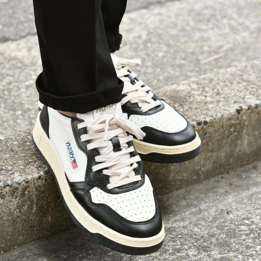 AUTRY オートリー　スニーカー　ブラック /ホワイト38 AUTRY オートリー スニーカー メンズ / MEDALIST LOW MAN