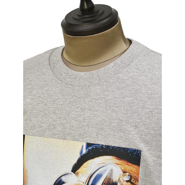 AWESOME【オーサム】ロングスリーヴプリントTシャツ MIAMI LONG TEE 25FW025 HEATHER GREY コットン レオン グレー |  | 02
