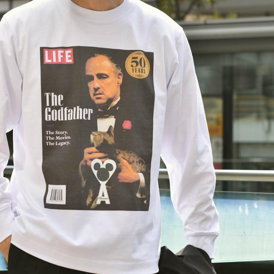 AWESOME【オーサム】ロングスリーヴプリントTシャツ MIAMI LONG TEE 25FW203 WHITE コットン ゴッドファーザー ホワイト |  | 06