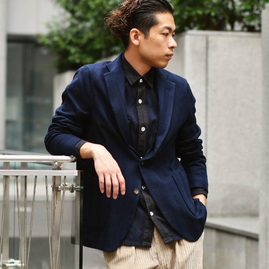 Size48 50 Bagutta バグッタ ニットジャケット Mrick Gl 050 ストライプ ネイビー Bagutta0062nvy Cinque Un Altro 通販 Yahoo ショッピング