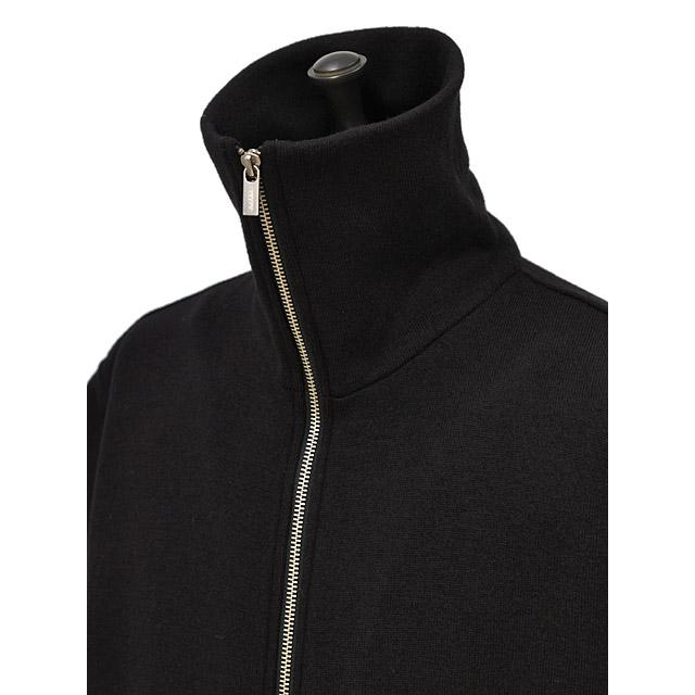 BARENA VENEZIA【バレナ ヴェネチア】ハイジップアップブルゾン Capospalla Alon Lanoso CSU5227 0458590 Nero ウール ブラックの画像