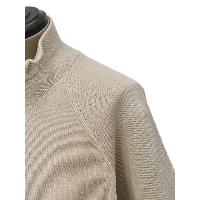 BARENA VENEZIA【バレナ ヴェネチア】ハイジップニット Knitwear Molo Basilio KNU5293 0504530 Sasso ウール グレーベージュの画像
