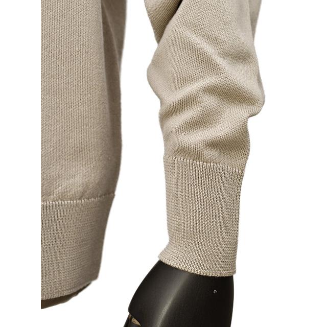 BARENA VENEZIA【バレナ ヴェネチア】ハイジップニット Knitwear Molo Basilio KNU5293 0504530 Sasso ウール グレーベージュの画像