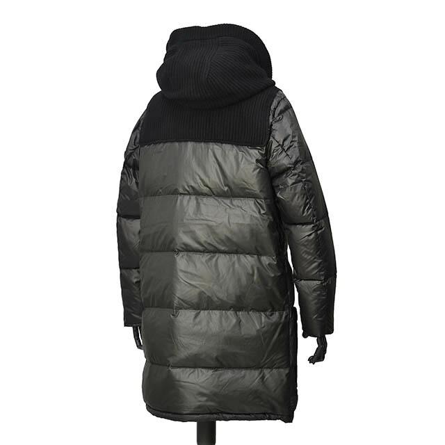 BBR【ビービーアール】ロングダッフルコート LONG 22BB002 261 BLACK ダウン ウール ブラックの画像