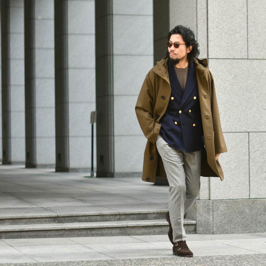 CINI【チニー】フーデッドコート Mod.1 C391CSU 610 Moka ヴァージン