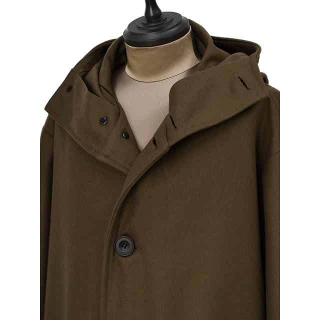 CINI【チニー】フーデッドコート Mod.1 C391CSU 610 Moka ヴァージン