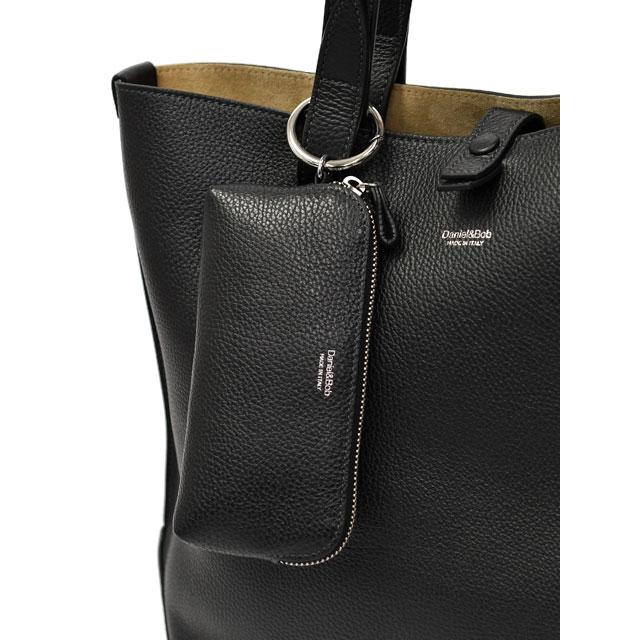 Daniel&Bob【ダニエルアンドボブ】ネックポーチ UTILITY NECK POUCH GFT075.1 22 99 シュリンクレザー ブラック | Daniel & Bob | 05