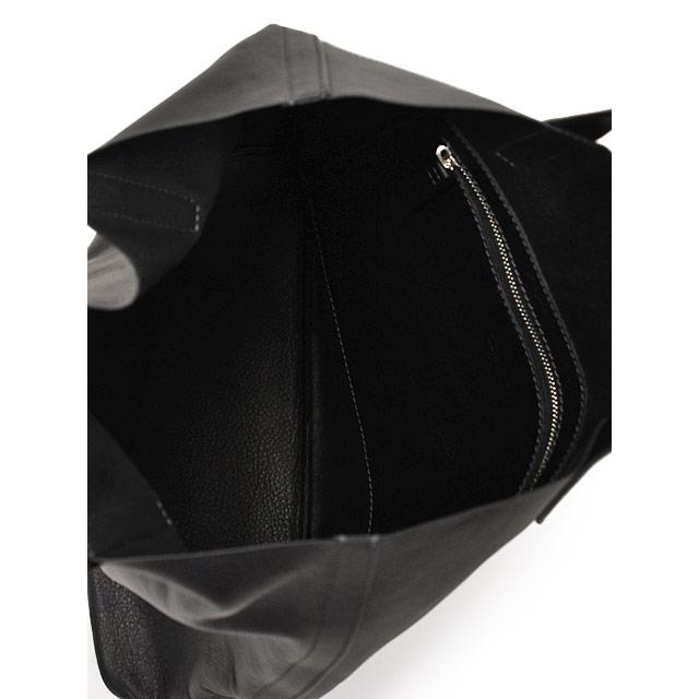 Daniel&Bob【ダニエルアンドボブ】トートバッグ Vertical tote ALEX U571.31 99 シュリンクレザー ブラックの画像