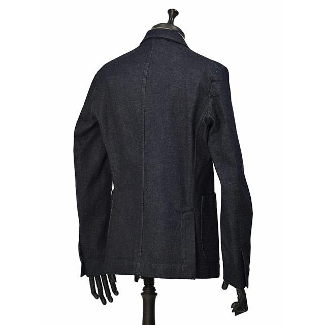DOPPIAA【ドッピアアー】ダブルジャケット AANSONIAJP.5  AB7301 26 JEANS SCURO コットン インディゴの画像