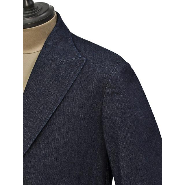 DOPPIAA【ドッピアアー】ダブルジャケット AANSONIAJP.5  AB7301 26 JEANS SCURO コットン インディゴの画像