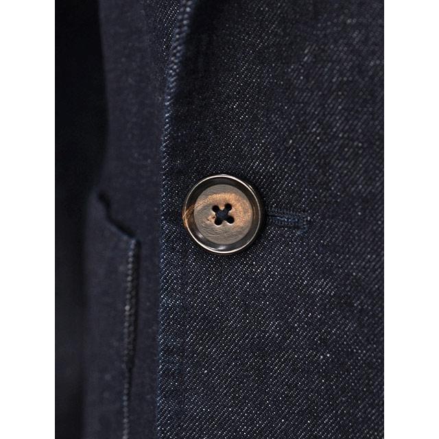 DOPPIAA【ドッピアアー】ダブルジャケット AANSONIAJP.5  AB7301 26 JEANS SCURO コットン インディゴの画像