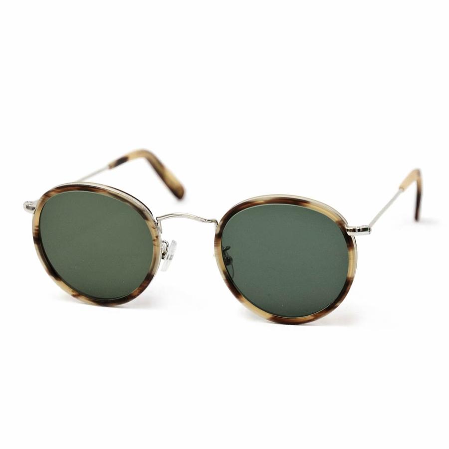 THE BESPOKE DUDES EYEWEAR【ザ ビスポーク デュース アイウェア】サングラス 48SUCRBRHOBG4724135  プラスティック メタル ベージュ | 