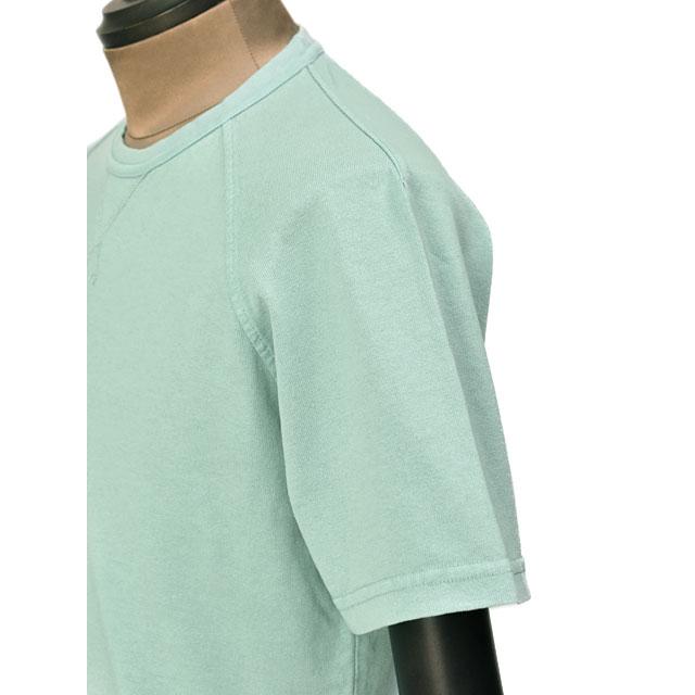 【50％OFF】【sizeXXS,M】East Harbour Surplus【イースト ハーバー サープラス】クルーネックカットソー PORTLAND 99 TURQUOISE コットン ターコイズ | ポートランド | 03