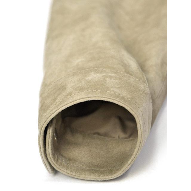 EMMETI【エンメティ】シングルライダースジャケット JURI SP LAMB SKIN SUEDE MOON LIGHT ユリ/ユーリ ラムスエード グレージュ | EMMETI | 08