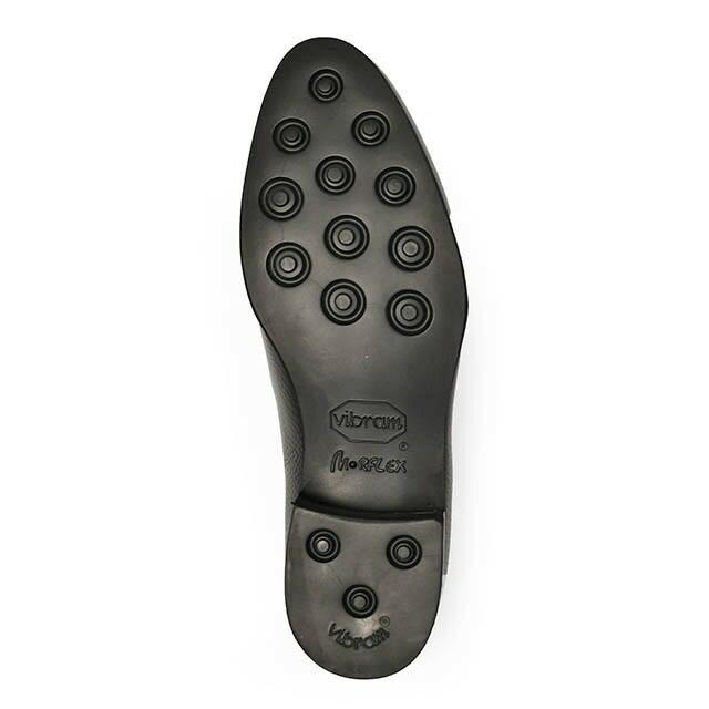 Ferrante【フェランテ】コインローファー ISEO ETON RASTY NERO 010 エンボスカーフ ブラック | FERRANTE | 02