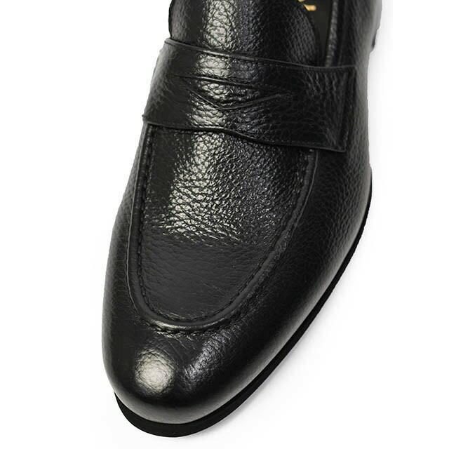 Ferrante【フェランテ】コインローファー ISEO ETON RASTY NERO 010 エンボスカーフ ブラック | FERRANTE | 05