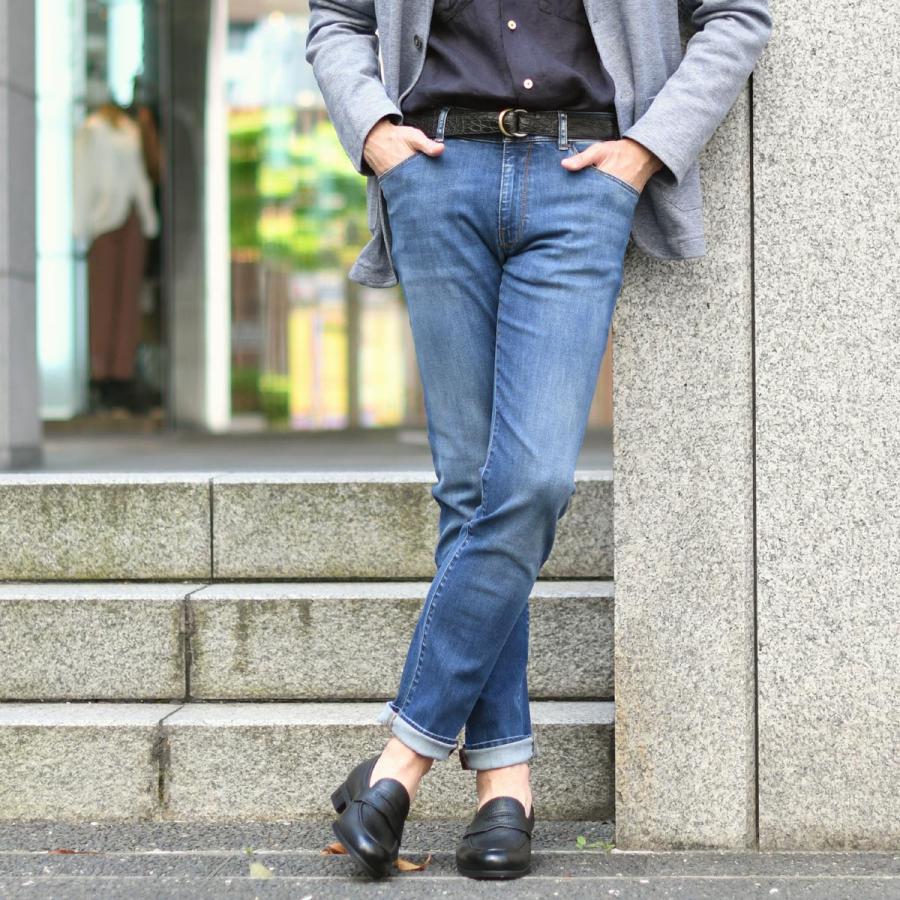 Ferrante【フェランテ】コインローファー ISEO ETON RASTY NERO 010 エンボスカーフ ブラック | FERRANTE | 08