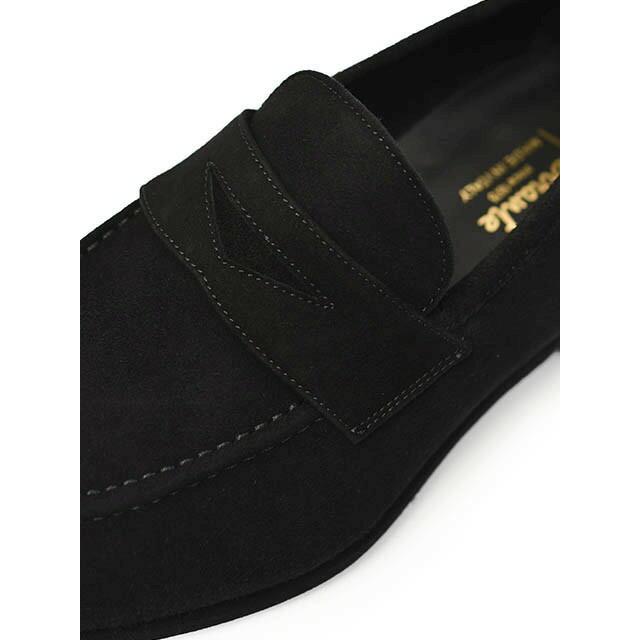 Ferrante【フェランテ】コインローファー ISEO ETON CAMOSCIO NERO 010 スエード ブラックの画像