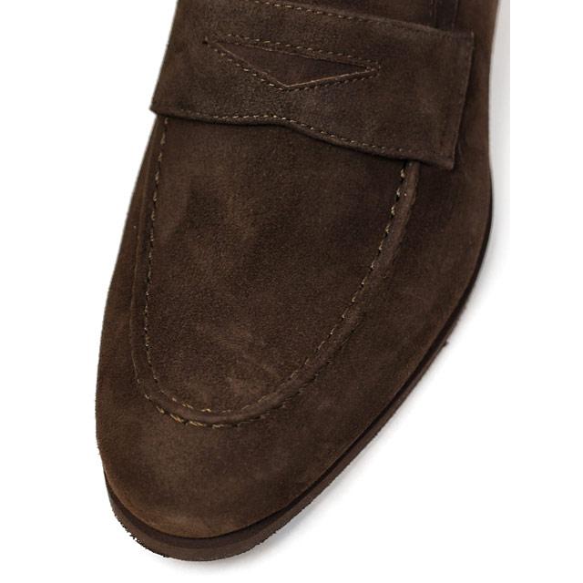 Ferrante【フェランテ】コインローファー ISEO ETON CAMOSCIO FONDENTE 010 スエード ダークブラウン | FERRANTE | 04