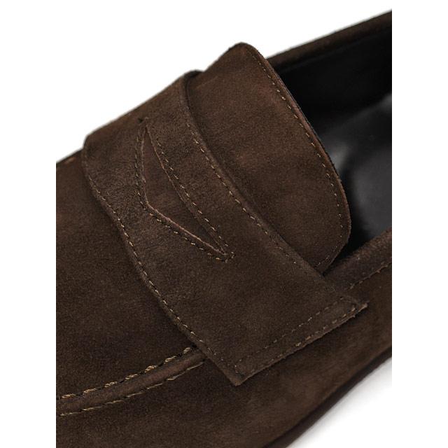 Ferrante【フェランテ】コインローファー ISEO ETON CAMOSCIO FONDENTE 010 スエード ダークブラウン | FERRANTE | 05